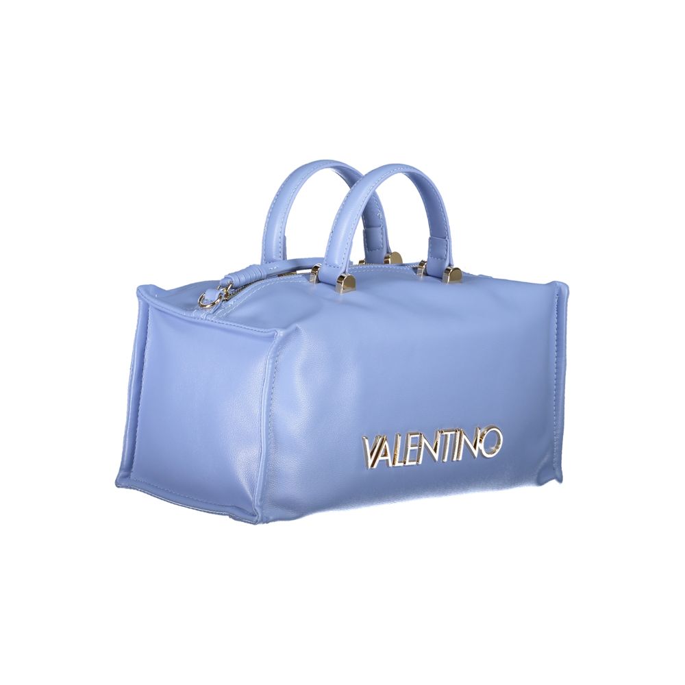 Mario Valentino Blue Polyethylene Handbag