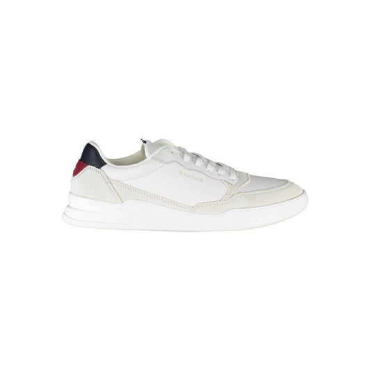 Tommy Hilfiger White Polyester Men Sneaker TO-36902-EU40/US7