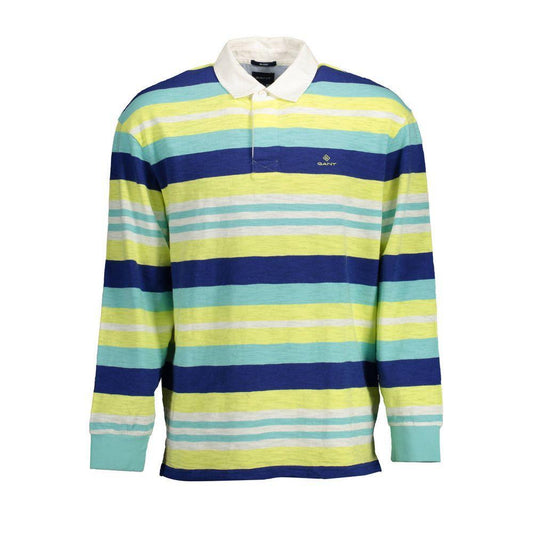 Gant Yellow Cotton Men Polo Shirt GA-37543-S