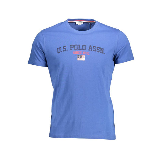 U.S. POLO ASSN. Blue Cotton T-Shirt