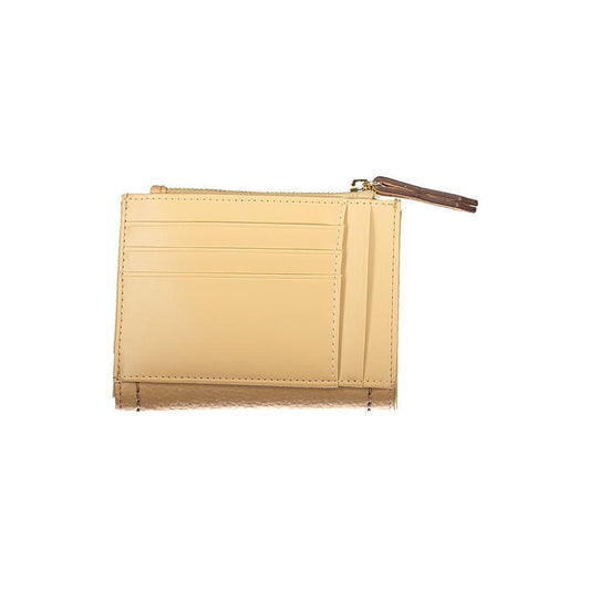 Mario Valentino Beige Polyethylene Women Wallet VA-38280