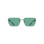 Calvin Klein Green Metal Men Sunglass