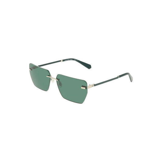 Calvin Klein Green Metal Men Sunglass CA-38315