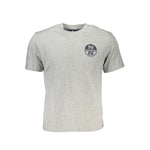 North Sails Brown Cotton Men T-Shirt NO-27320-S