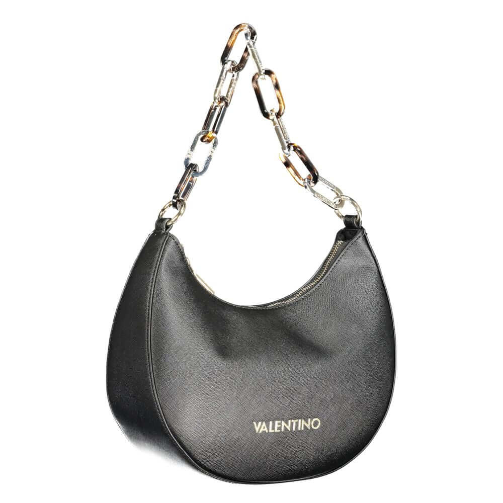 Front view with bag zipped and handles upright.
