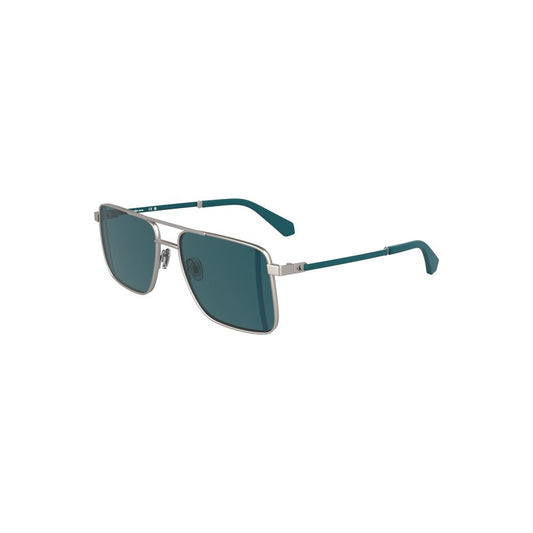 Calvin Klein Gray Metal Men Sunglass CA-38319