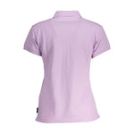 North Sails Pink Cotton Women Polo Shirt NO-20272-XS