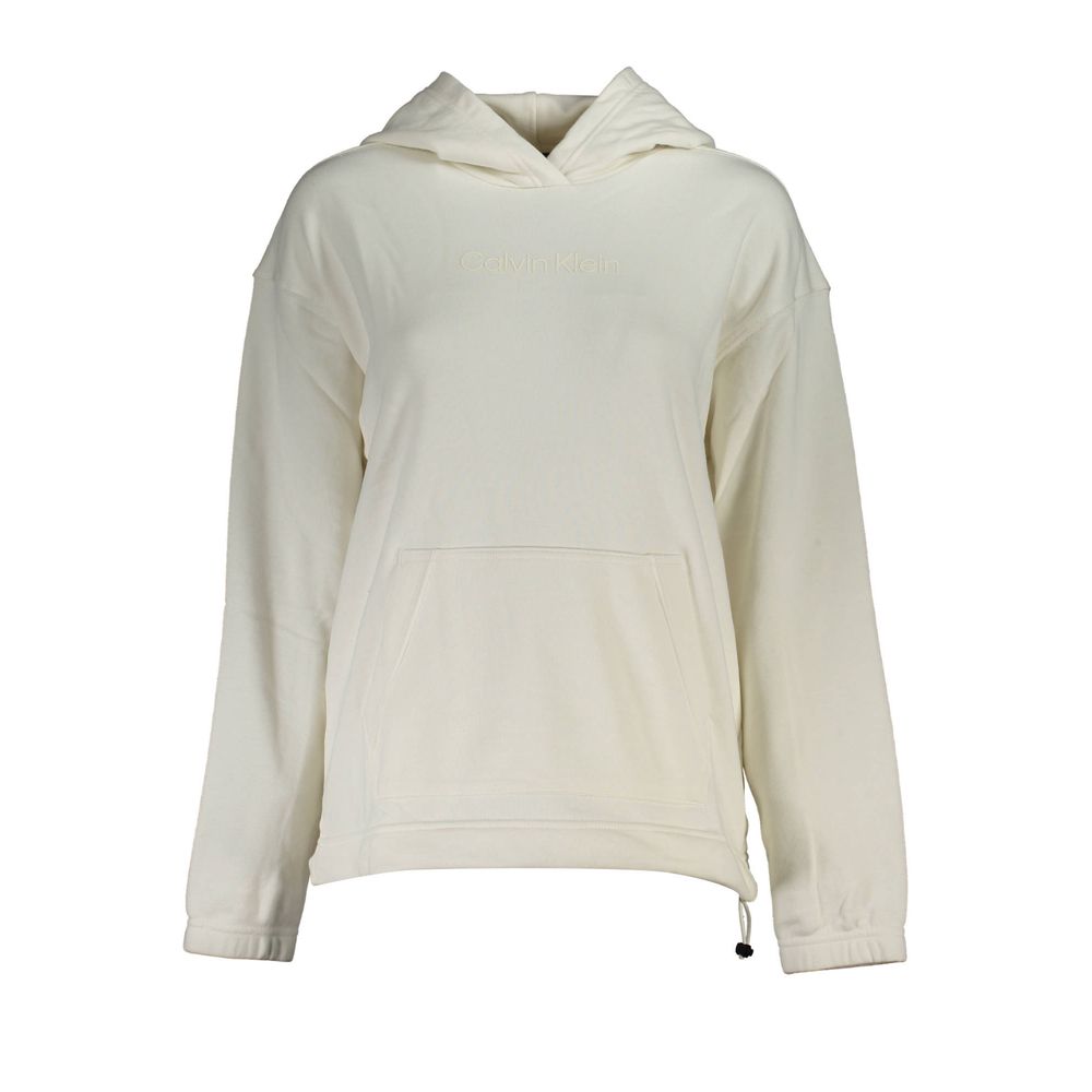 Calvin Klein White Cotton Sweatshirt
