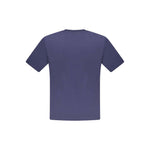 North Sails Blue Cotton Men T-Shirt