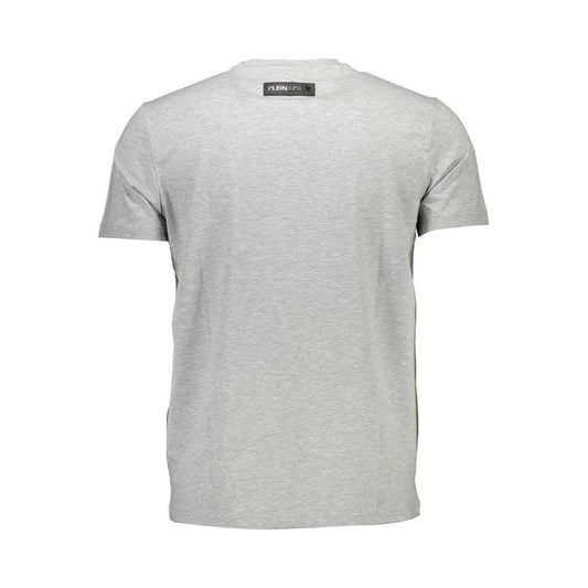 Plein Sport Brown Cotton Men T-Shirt PL-36841-S