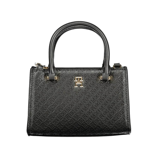 Tommy Hilfiger Black Polyethylene Women Handbag