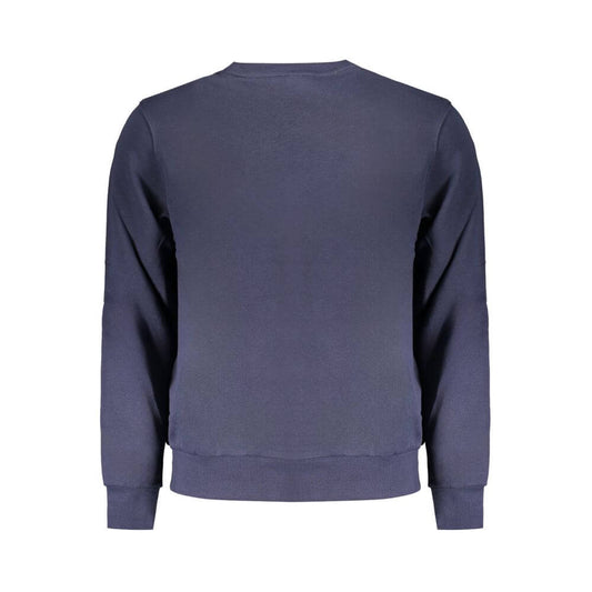 North Sails Blue Cotton Men Sweater