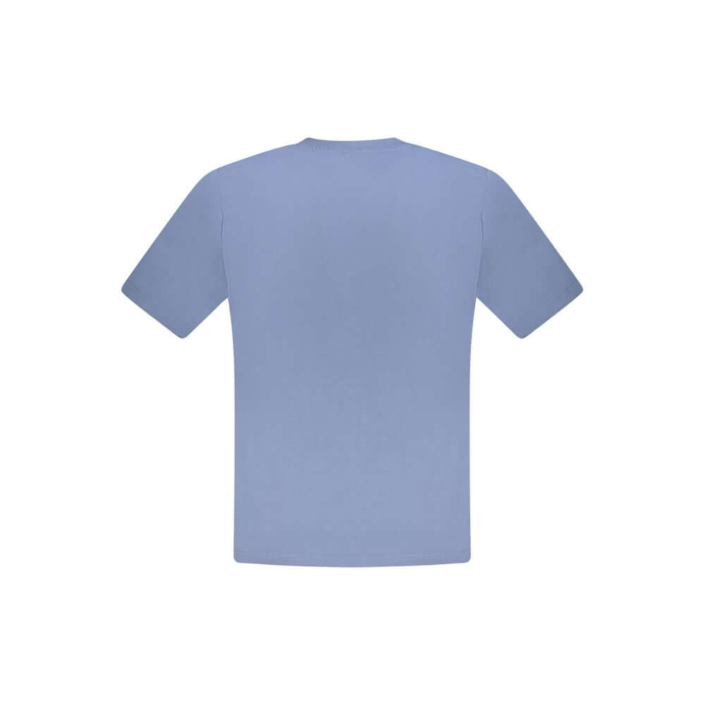North Sails Blue Cotton Men T-Shirt