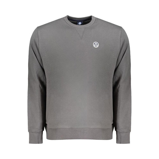 North Sails Brown Cotton Men Sweater NO-31764-S