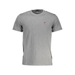 Napapijri Brown Cotton Men T-Shirt NA-37792-XL