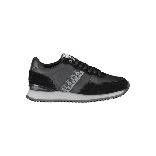Napapijri Sleek Black Contrast Lace Sneakers NA-23102-EU42/US9