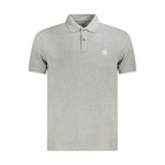Timberland Gray Cotton Polo Shirt TI-35470-S