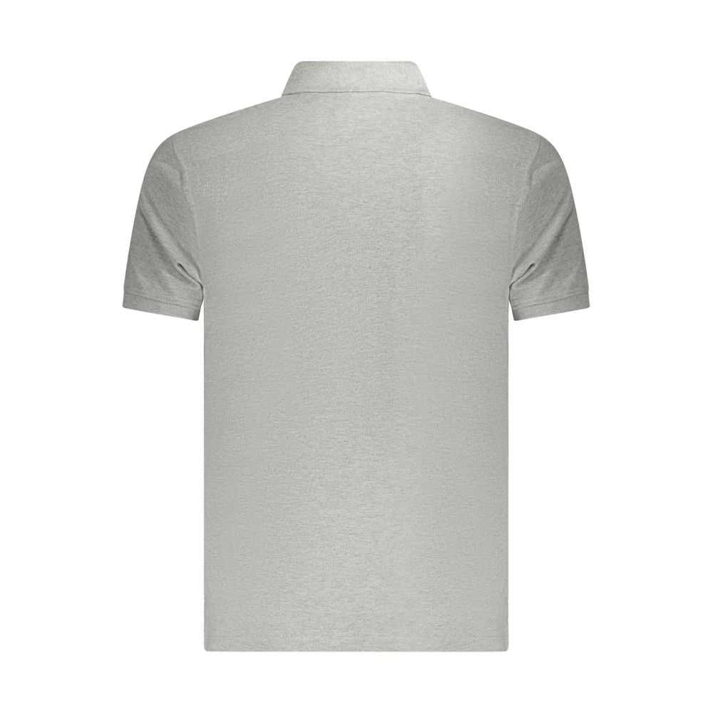 Timberland Gray Cotton Polo Shirt TI-35470-S