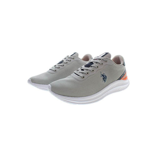 U.S. POLO ASSN. Brown Polyester Men Sneaker US-37831-EU44/US11