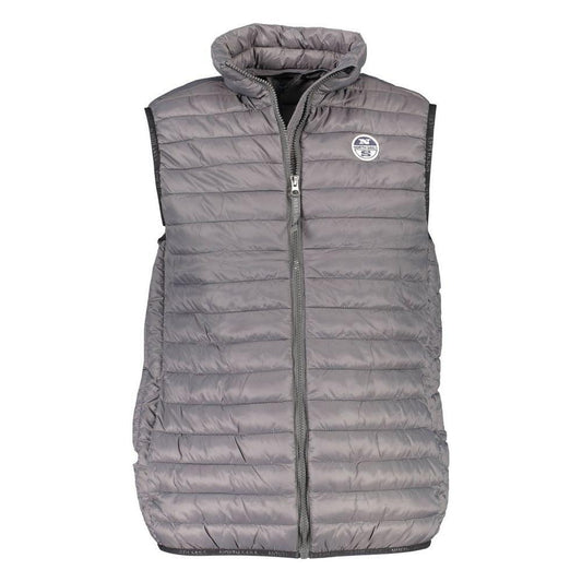 North Sails Brown Polyamide Men Jacket NO-37983-L
