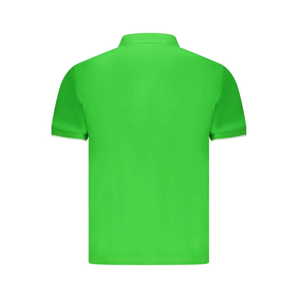 North Sails Green Cotton Men Polo Shirt