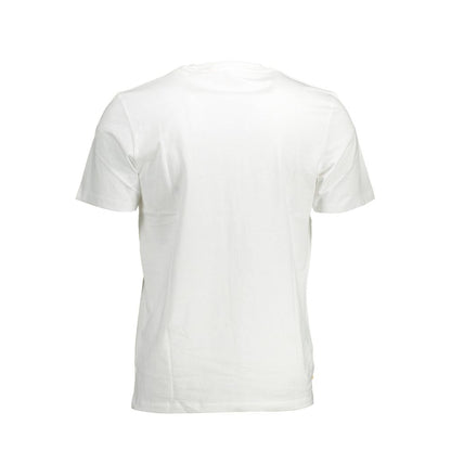 Timberland White Cotton T-Shirt