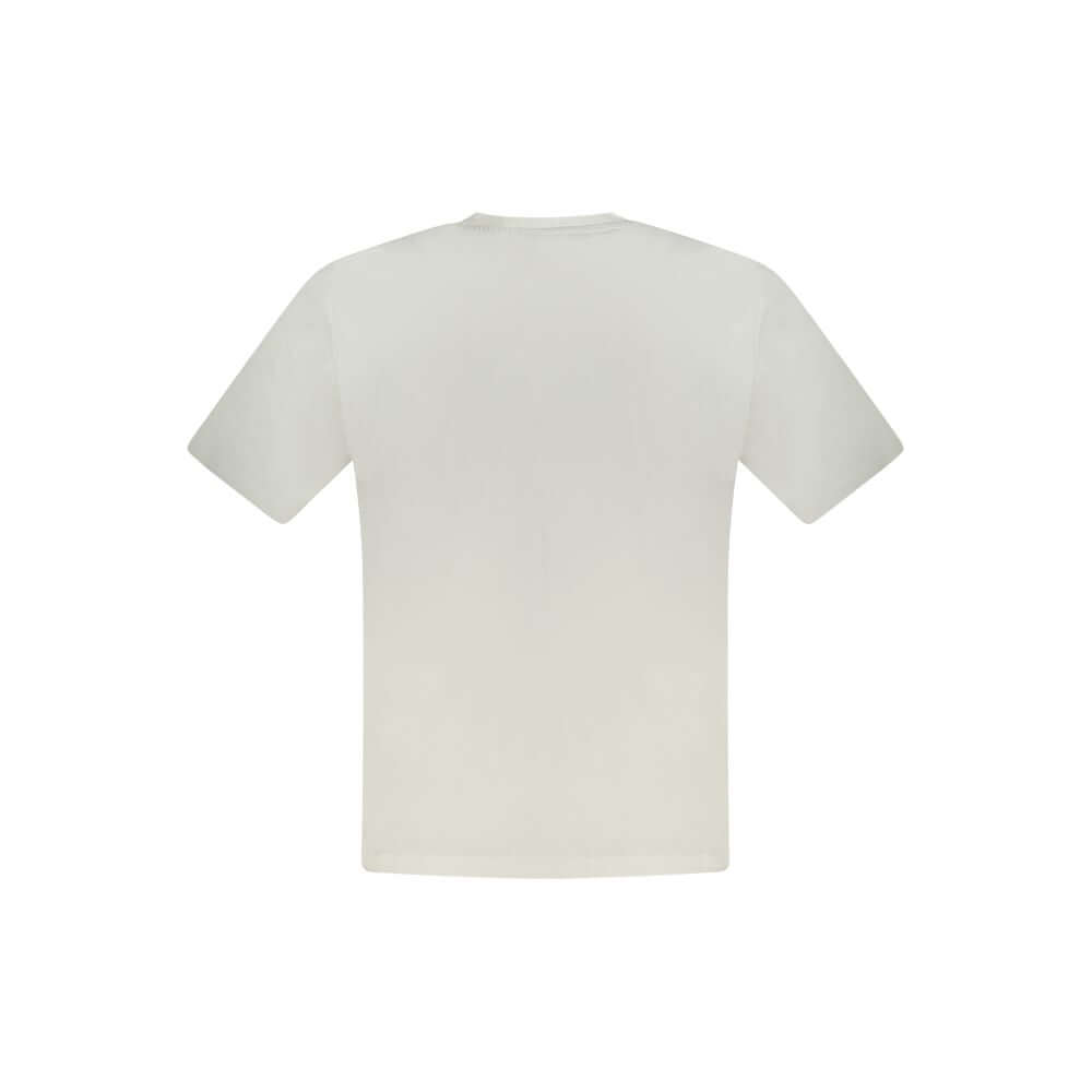 North Sails White Cotton Men T-Shirt
