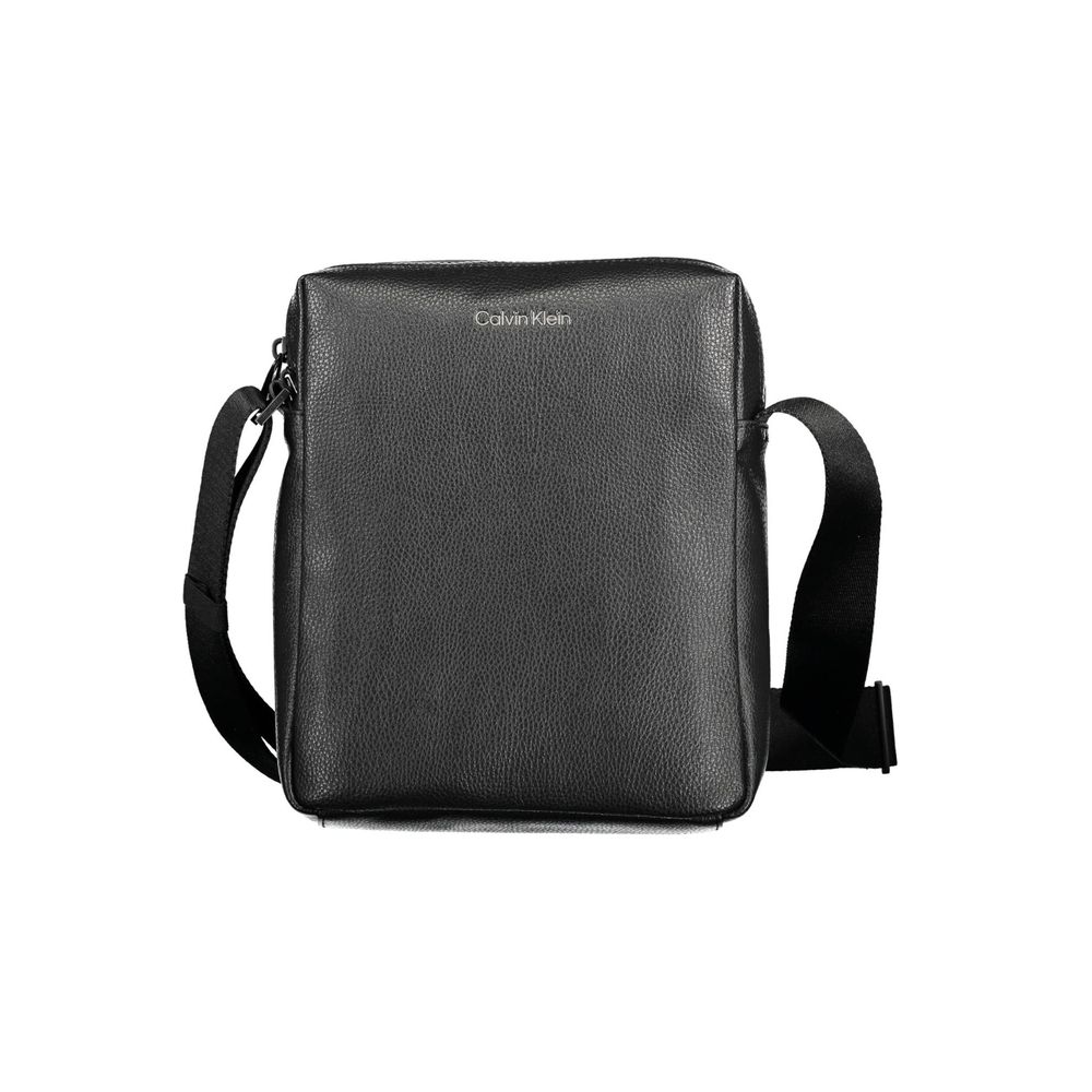 Front view with bag zipped and handles upright.
