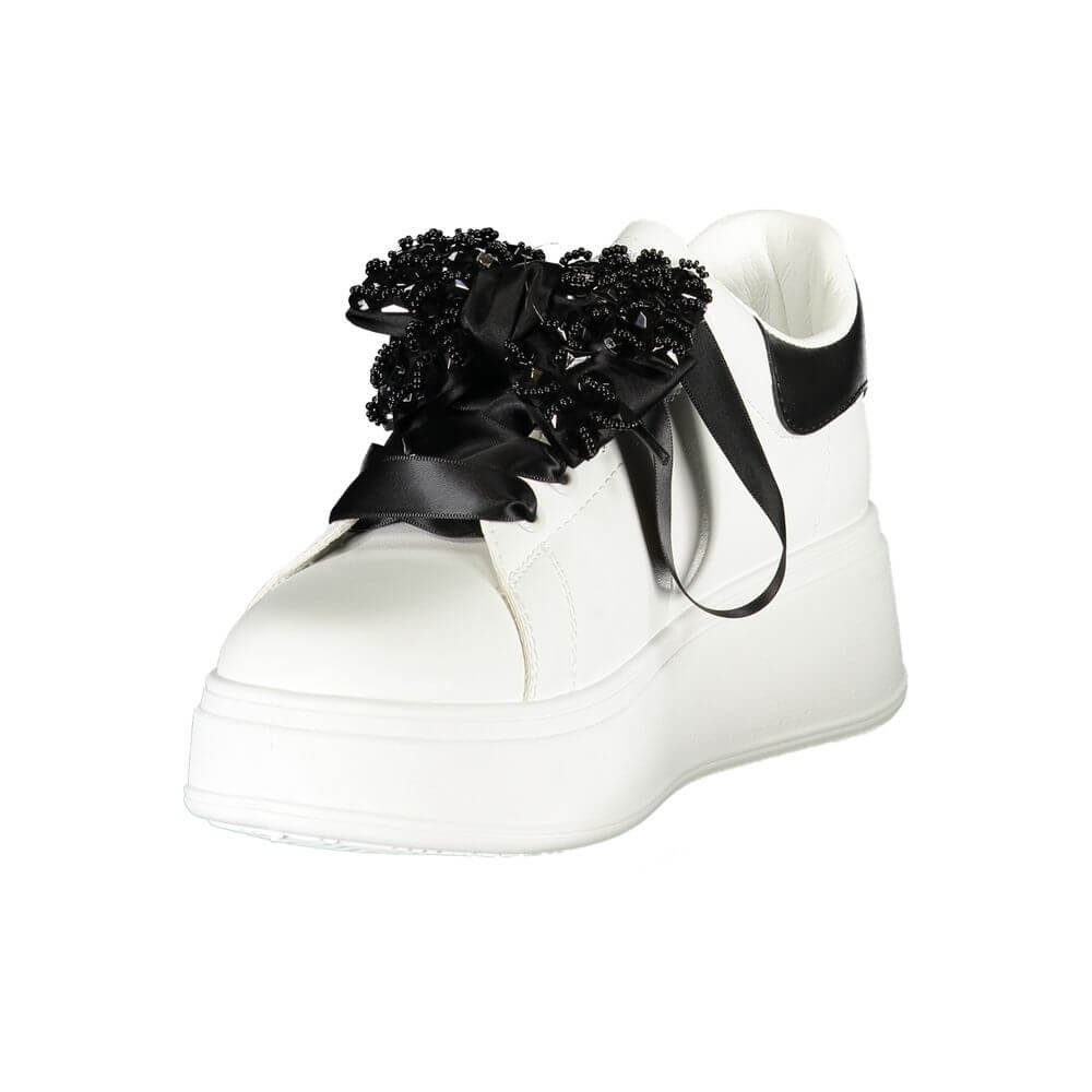 Laura Biagiotti White Polyester Women Sneaker