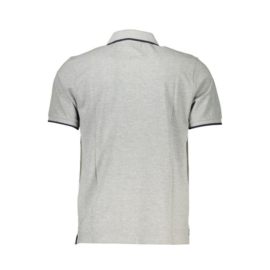 North Sails Brown Cotton Men Polo Shirt NO-27299-S