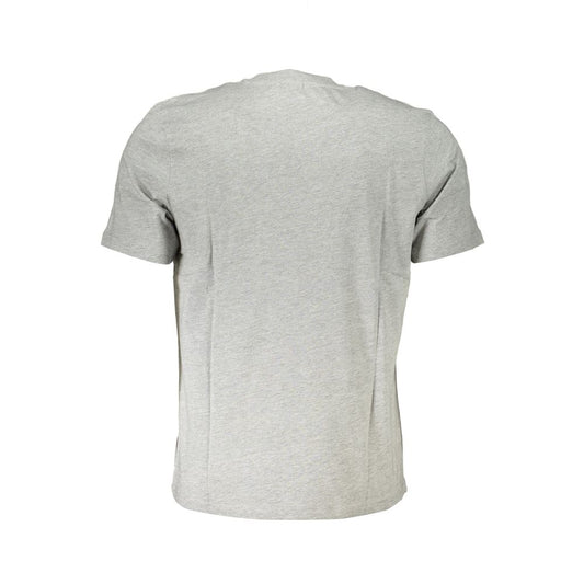 North Sails Gray Cotton T-Shirt NO-27957-S