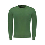 Cavalli Class Green Viscose Men Sweater
