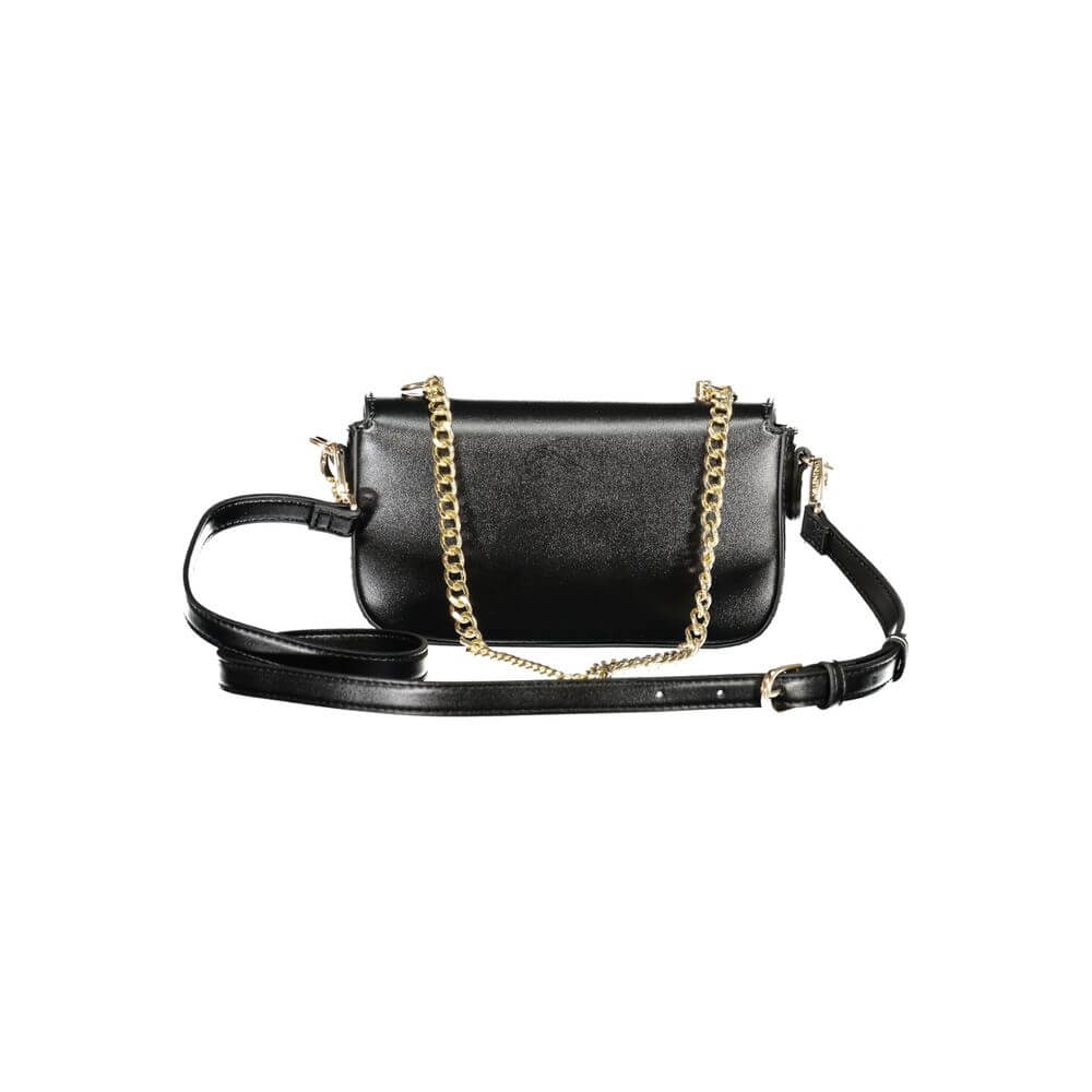 Front view with bag zipped and handles upright.
