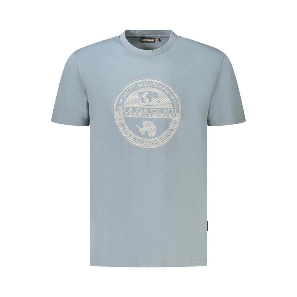 Napapijri Brown Cotton Men T-Shirt