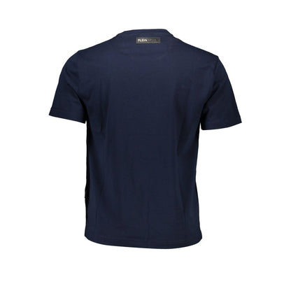 Plein Sport Blue Cotton T-Shirt