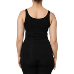 Dolce & Gabbana Black Cotton Stretch Sleeveless Women Tank Top THS90386-2