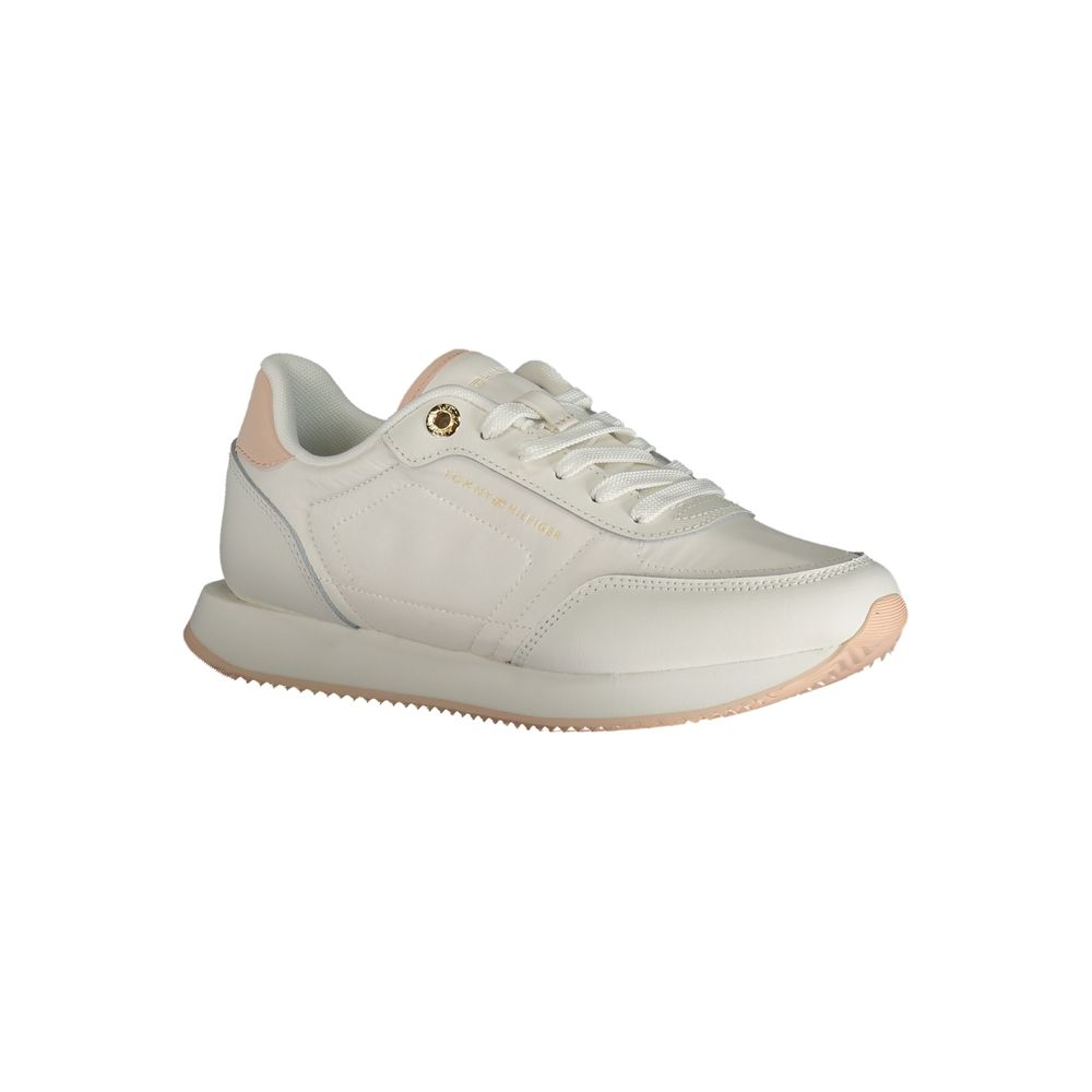 Tommy Hilfiger Bianco Leather Women Sneaker