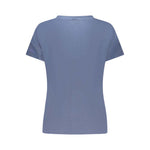 North Sails Blue Cotton Women T-Shirt