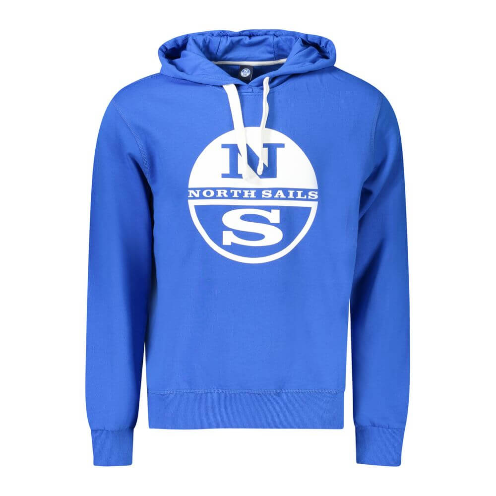 North Sails Blue Cotton Men's Sweater