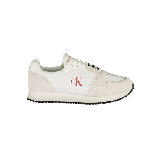 Calvin Klein White Leather Men Sneaker CA-36778-EU40/US7