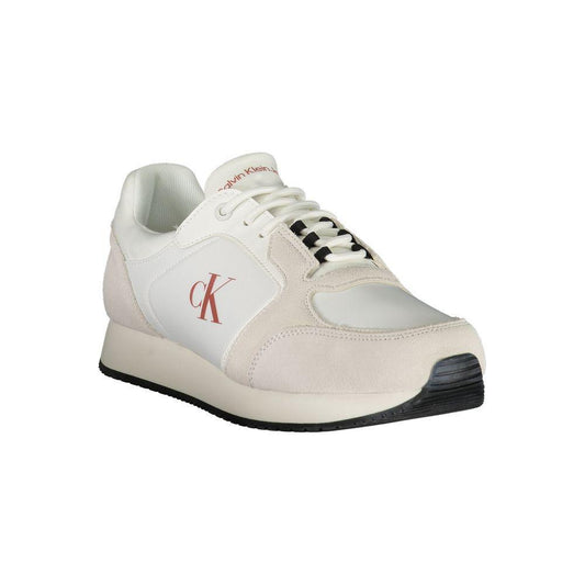 Calvin Klein White Leather Men Sneaker CA-36778-EU40/US7