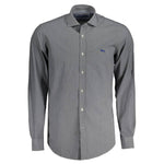 Harmont & Blaine Blue Cotton Shirt