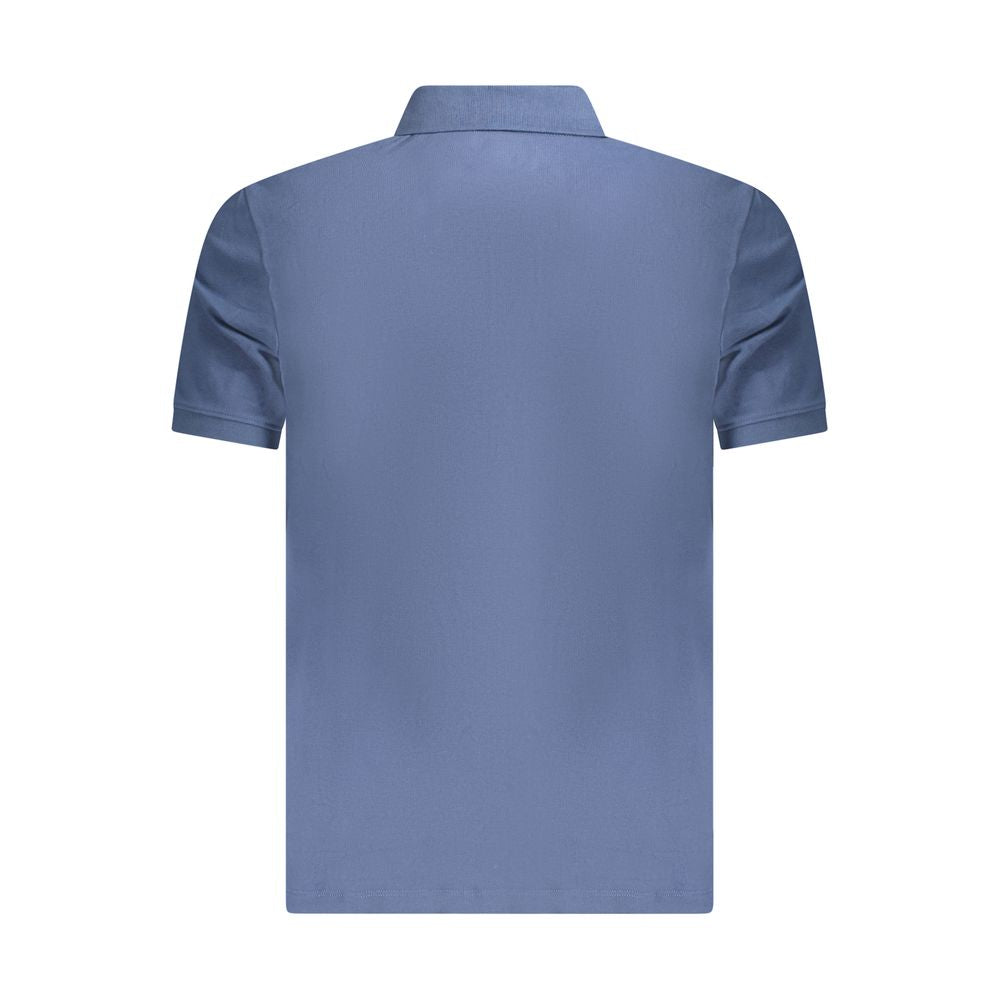 Timberland Blue Cotton Polo Shirt TI-35471-S