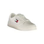 Tommy Hilfiger White Leather Men Sneaker TO-36766-EU40/US7