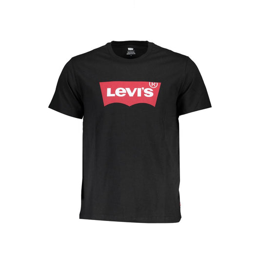 Levi's Black Cotton T-Shirt