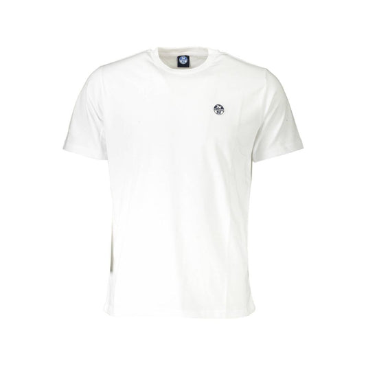 North Sails Bianco Cotton Mens T-Shirt