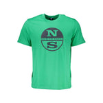North Sails Green Cotton T-Shirt