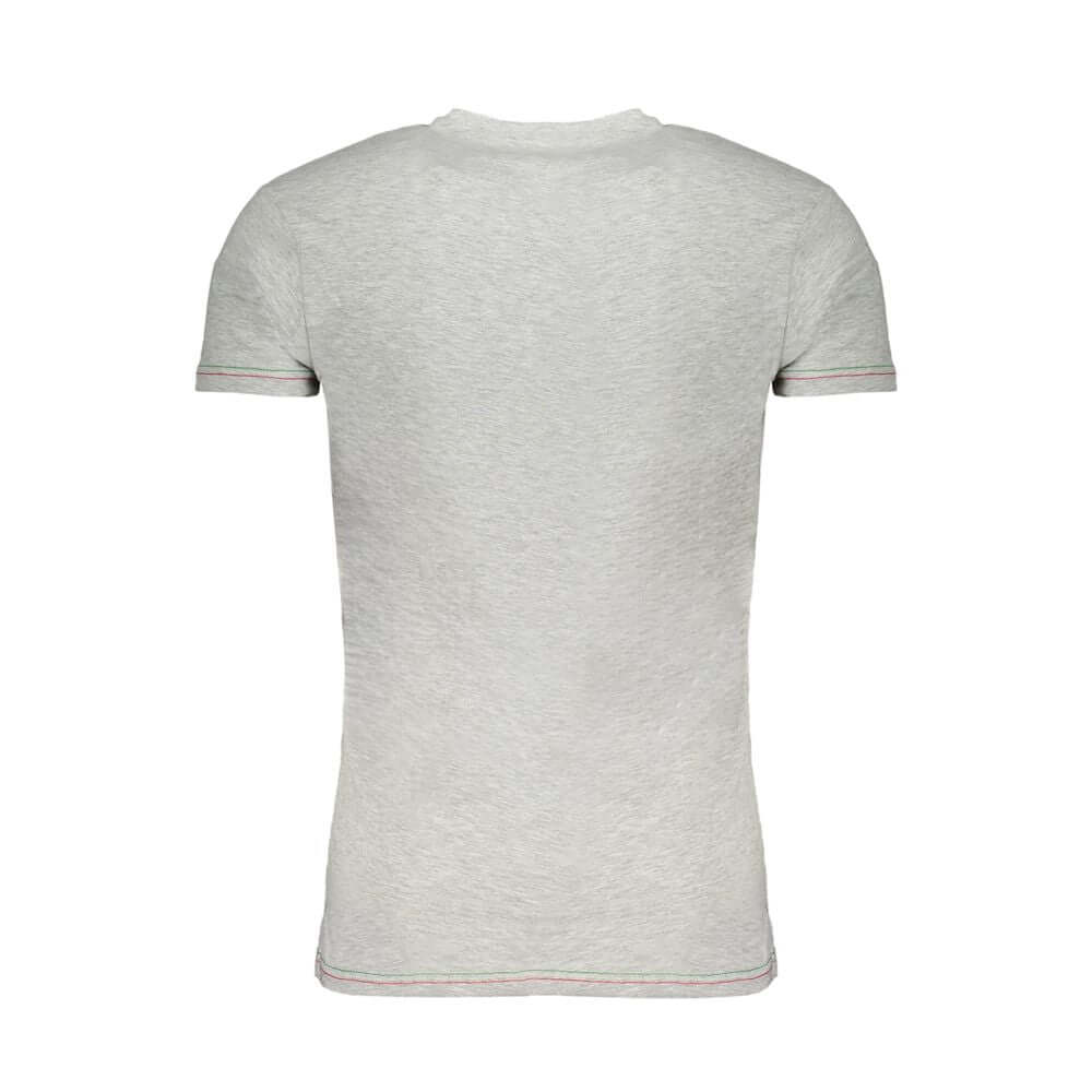 Aeronautica Militare Brown Cotton Men T-Shirt