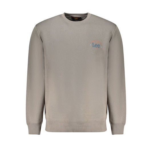 Lee Gray Cotton Sweatshirt
