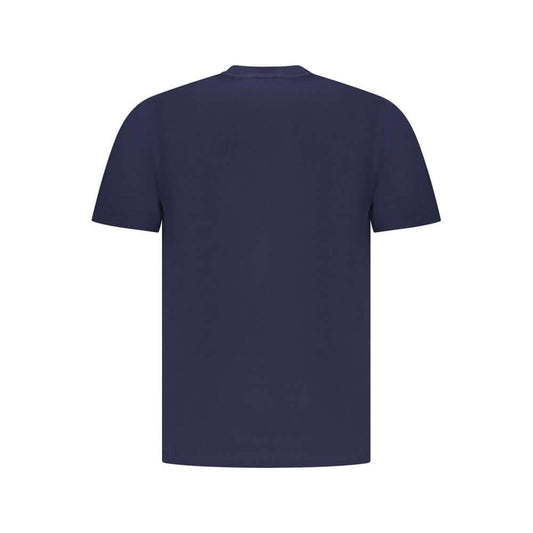 North Sails Blue Cotton Men T-Shirt